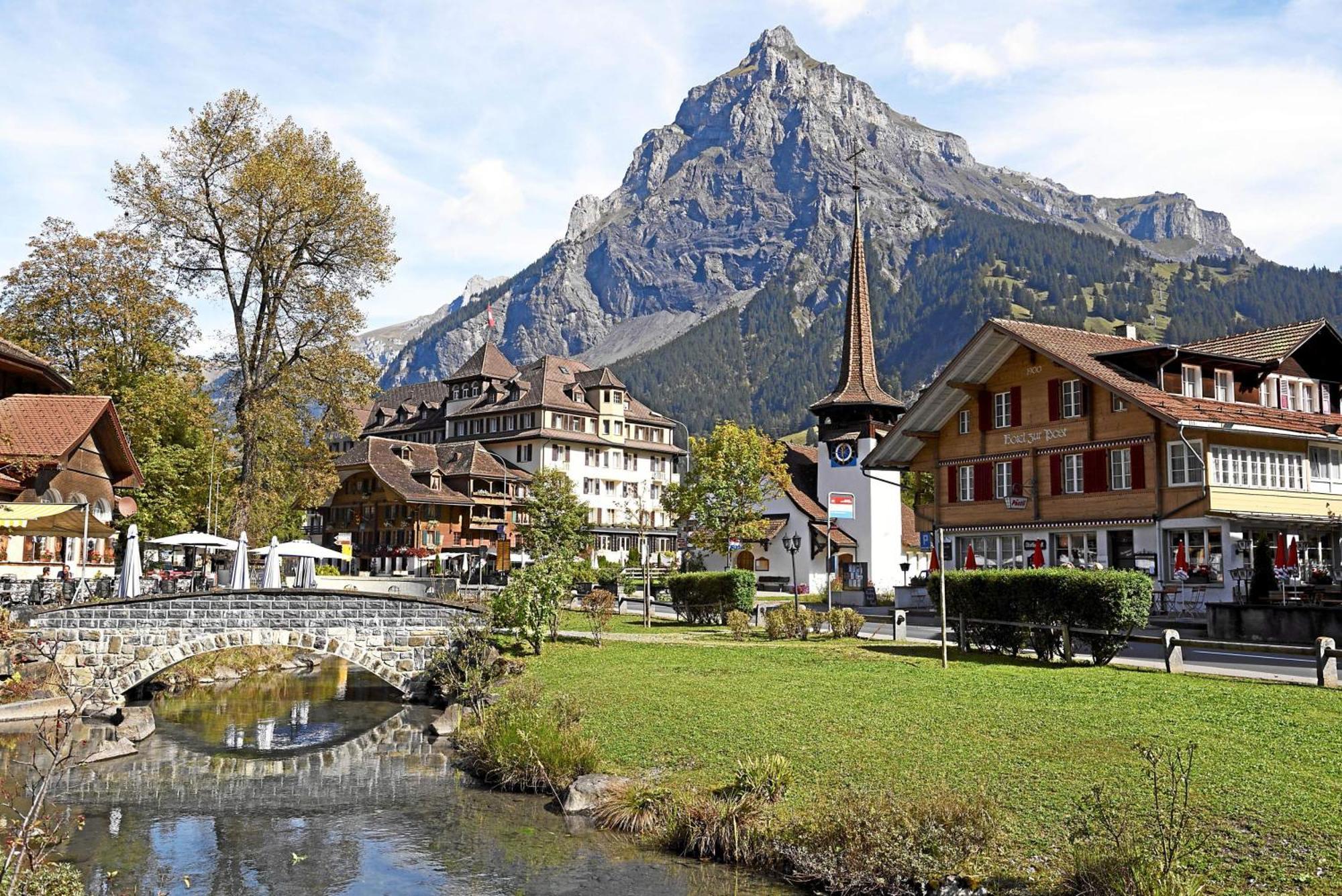 Seilers Vintage Hotel & Spa Kandersteg Exterior photo
